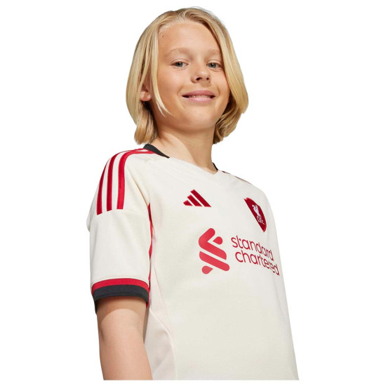 Adidas Παιδική ποδοσφαιρική φανέλα Liverpool FC 25/26 Away Jersey Adidas Παιδική ποδοσφαιρική φανέλα Liverpool FC 25/26 Away Jersey